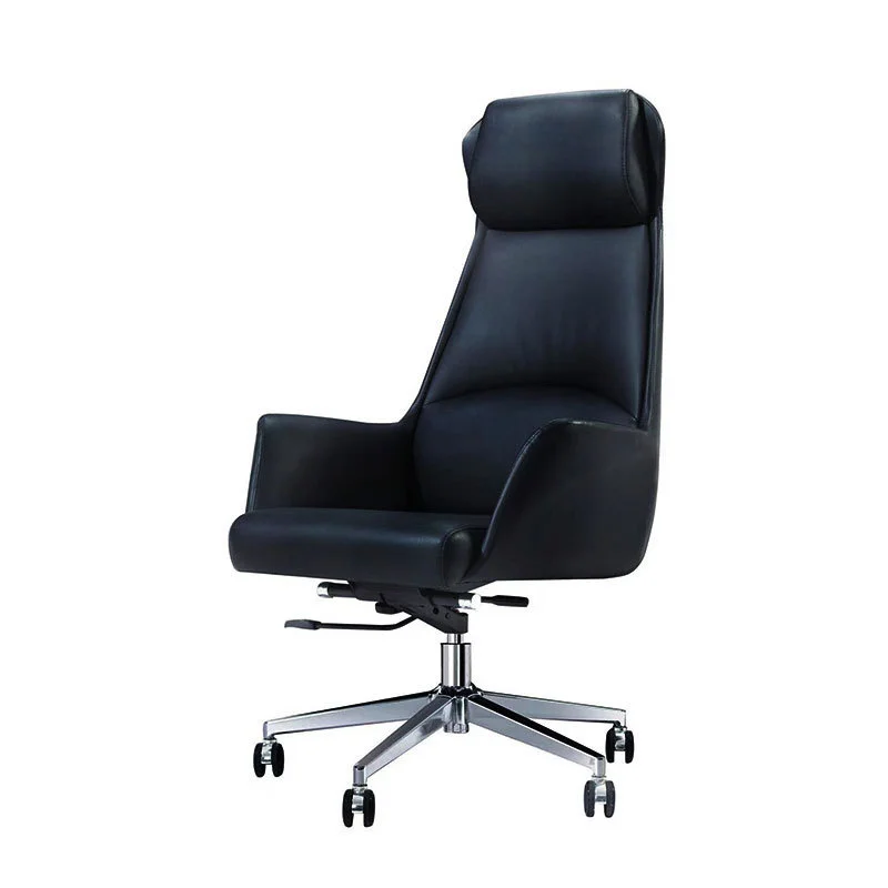 china commercial chair manufacture memory foam pu leather desk chair computer chair for office