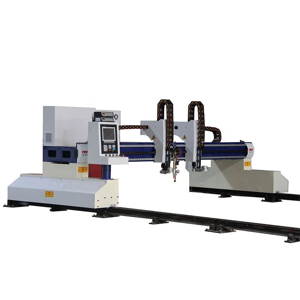 Heavy strong  Gantry CNC Plasma and Flame Cutter
