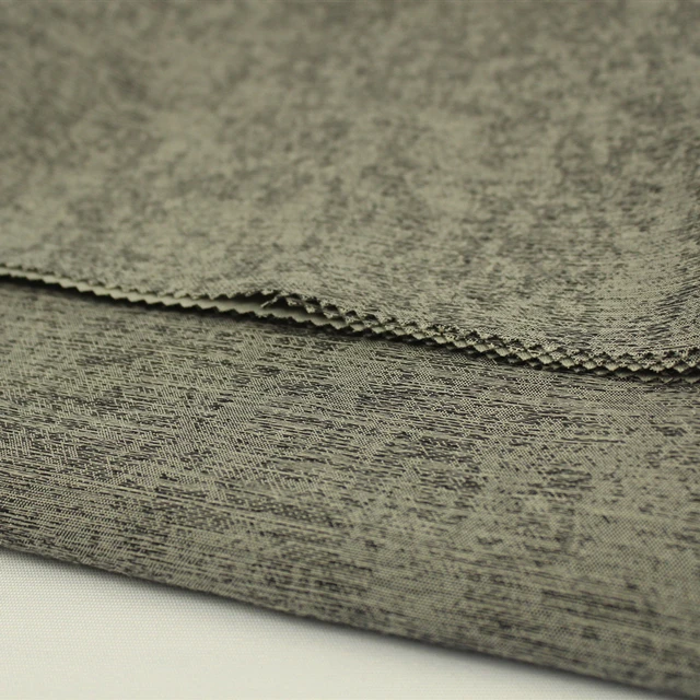 Factory Sale Various high quality thermal faux linen curtain fabric100% blackout curtain cloth fabric in china