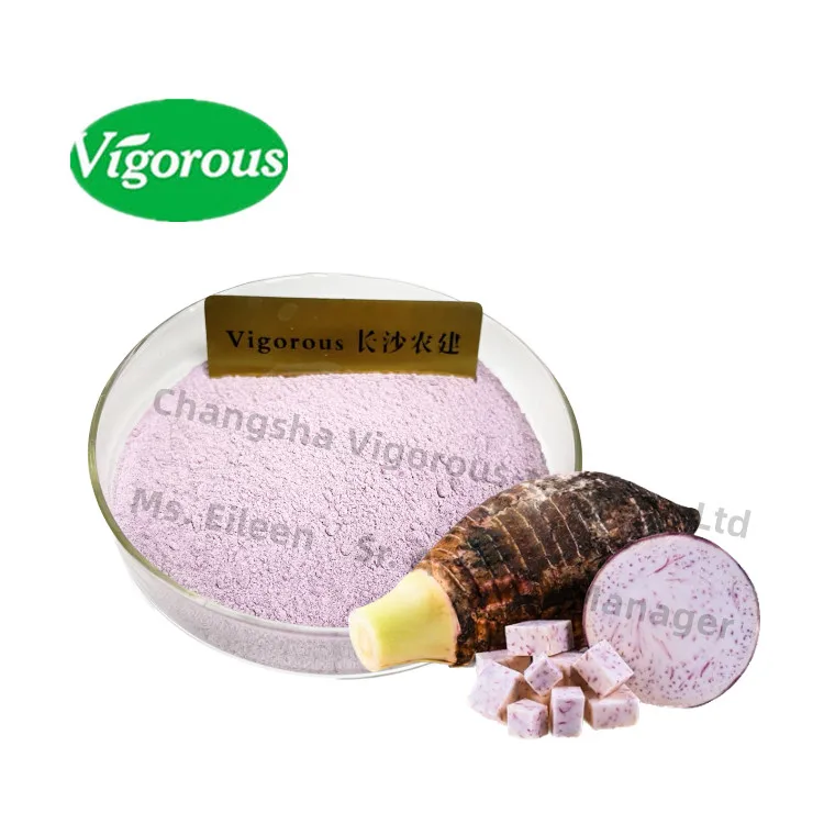 Wholesale Price Organic Taro Powder for Bubble Tea or Smoothie Mix - Iced, Hot, or Blended Drink Powder