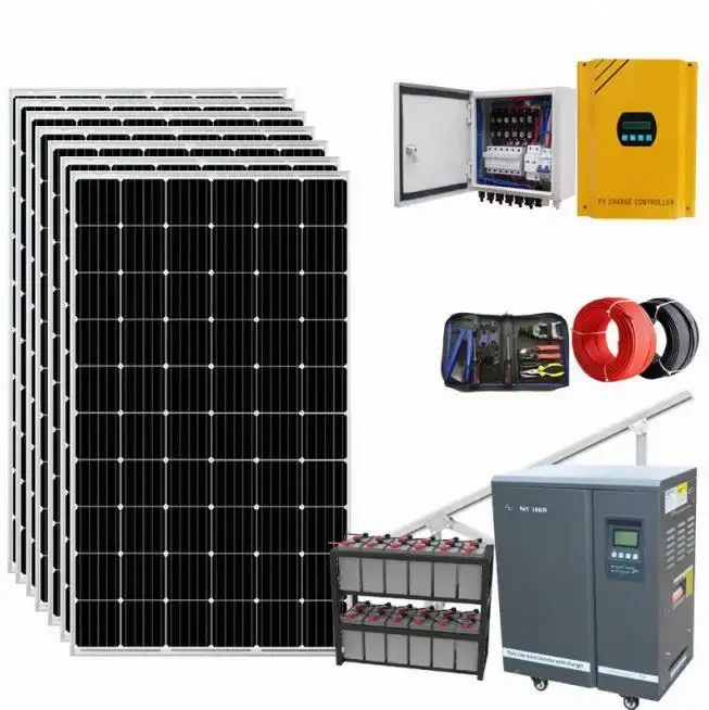 High Quality off grid solarsystems 5000watt 5kw solar generator solar energy system home