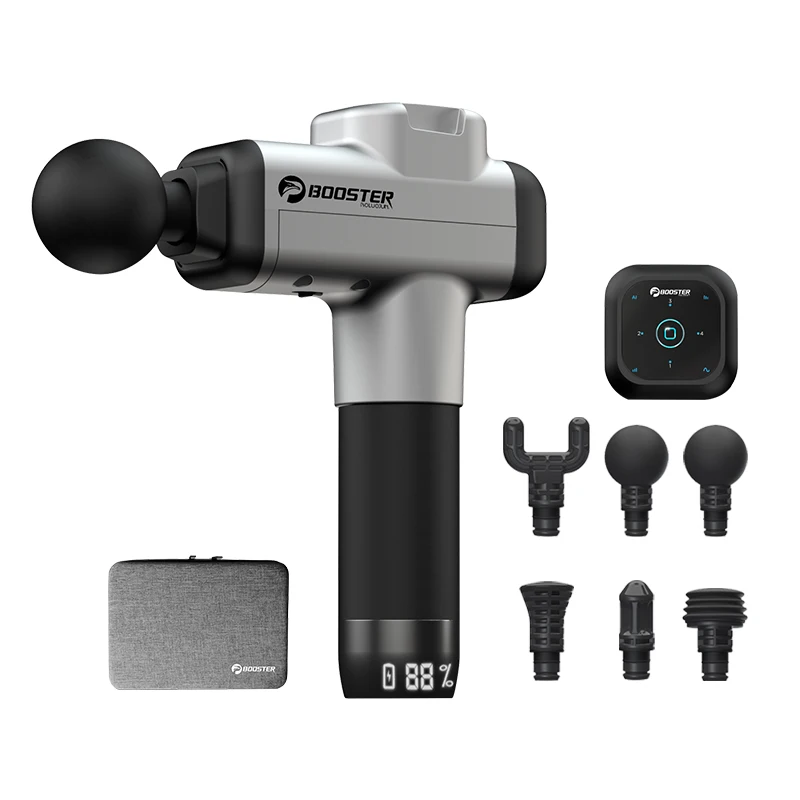 Modern And Novel Design Of High Quality Vibration Massage Gun With Lcd Display