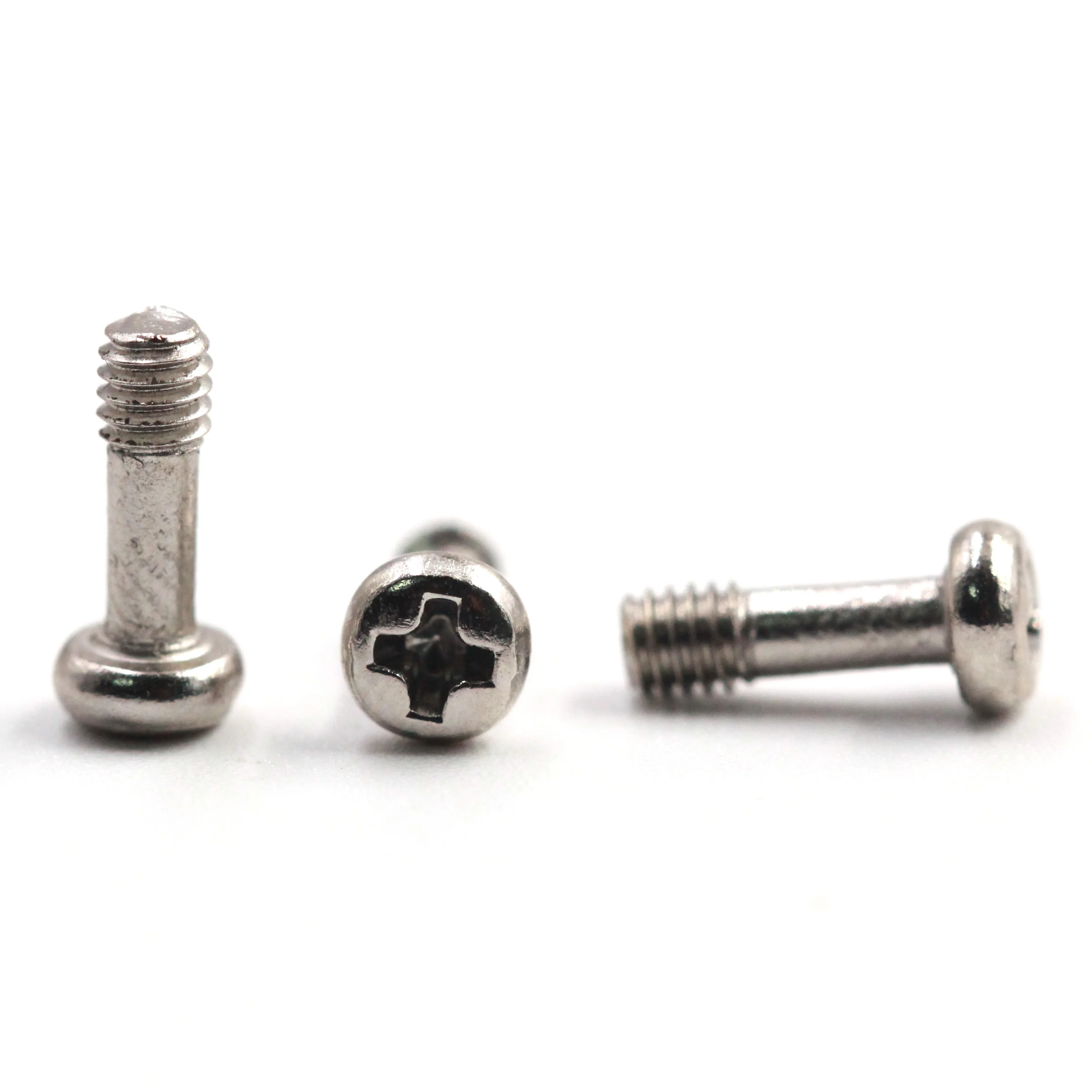 M2.5 nickel Carbon Steel half thread Phillips Drive Pan Head captive panel screw