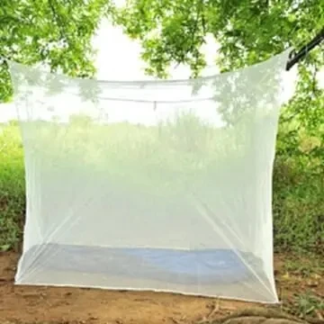 Fine Mesh Luxury Mosquito Net Large Square Mesh, Suitable for Single to King Size Beds, Suitable for Home and Travel