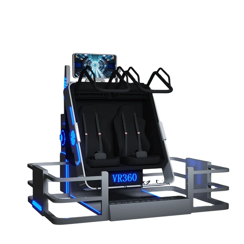 32inch large screen  720 degree virtual reality enjoy games flight simulator exciting experience equipment with VR glasses