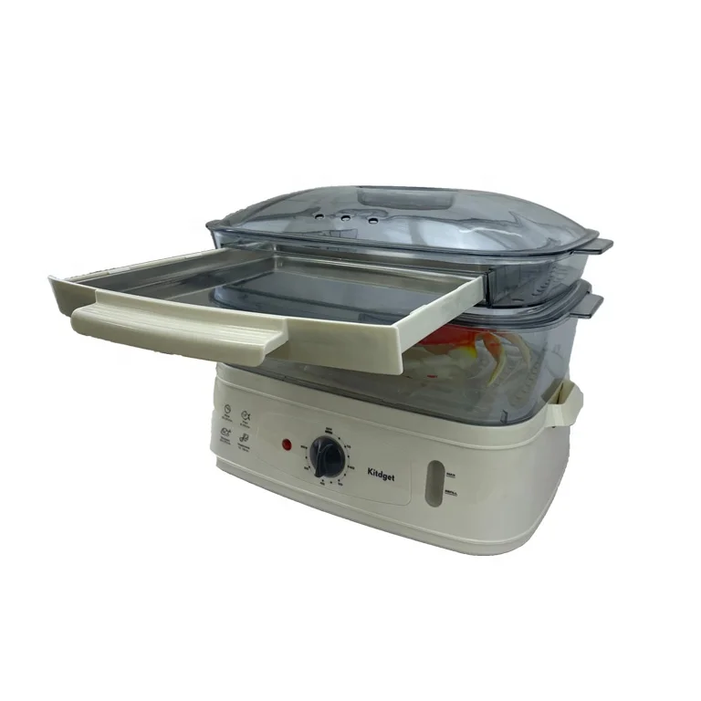 vermicelli roll machine rice roll steamer 2-layer Electric home food steamers