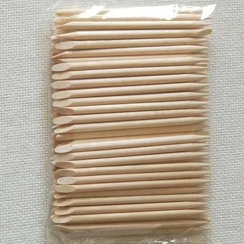 
Wooden orange sticks for nail Cuticle pusher remover nail art sticks 