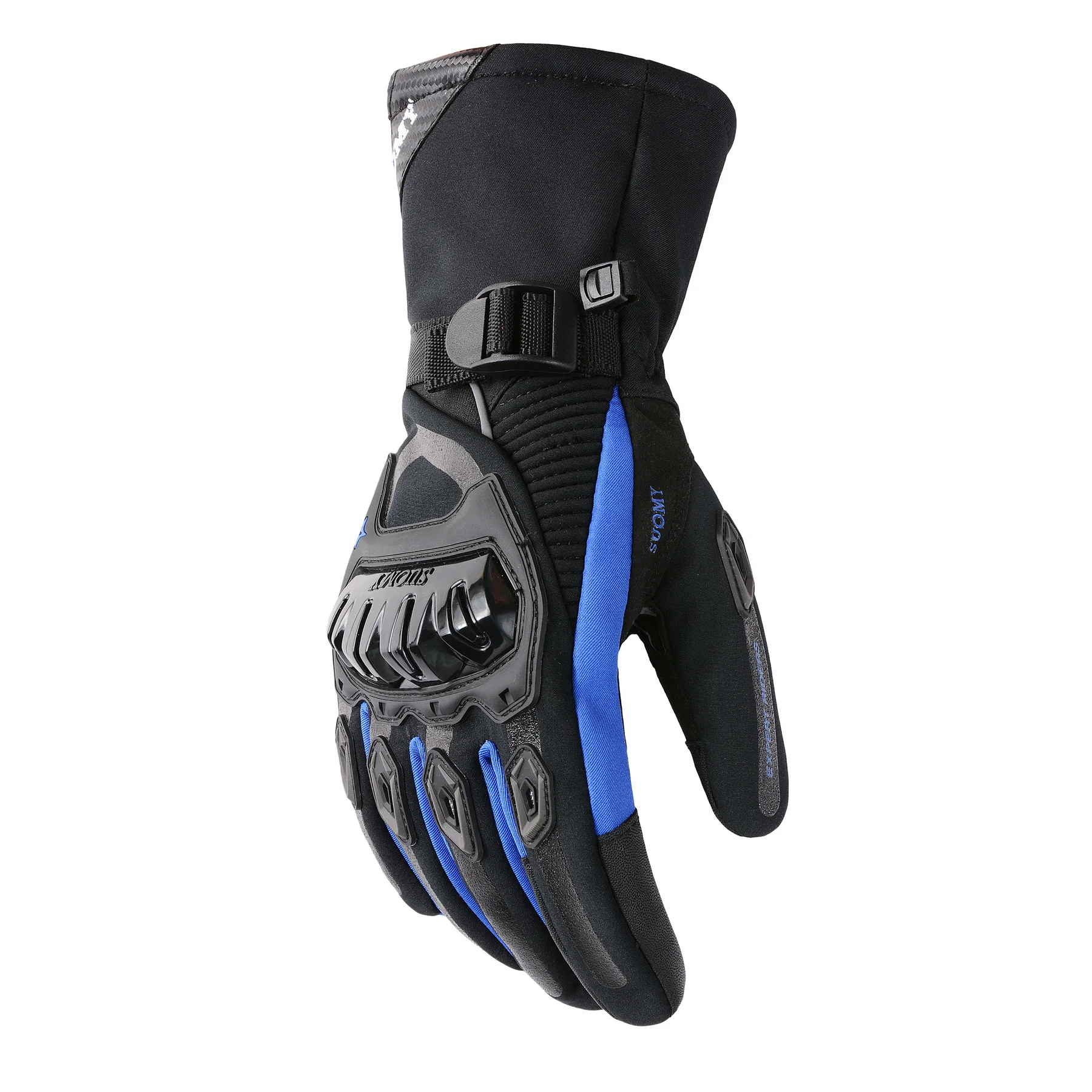 SUOMY Touch Screen Motorcycle Gloves Waterproof Windproof Protective Winter Gloves Motorbike Riding Gloves