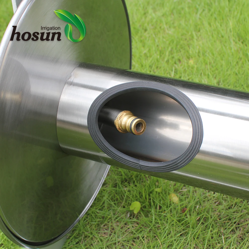 Best quality garden wall mount stainless steel hose reel