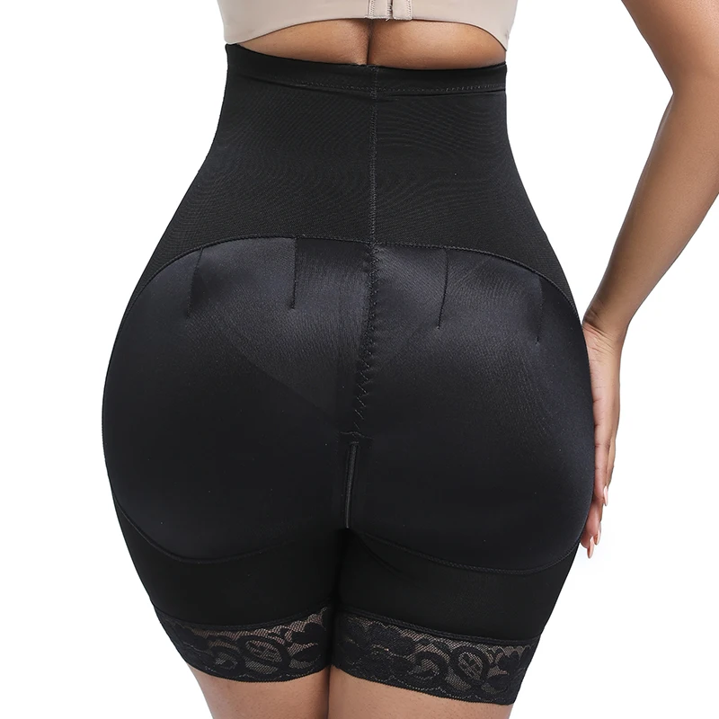 BOJIN Women Adjustable Firm Compression Shapers Tummy Control Butt Lift Girdle Waist Trainer Golden Zipper Slim Fajas Shorts