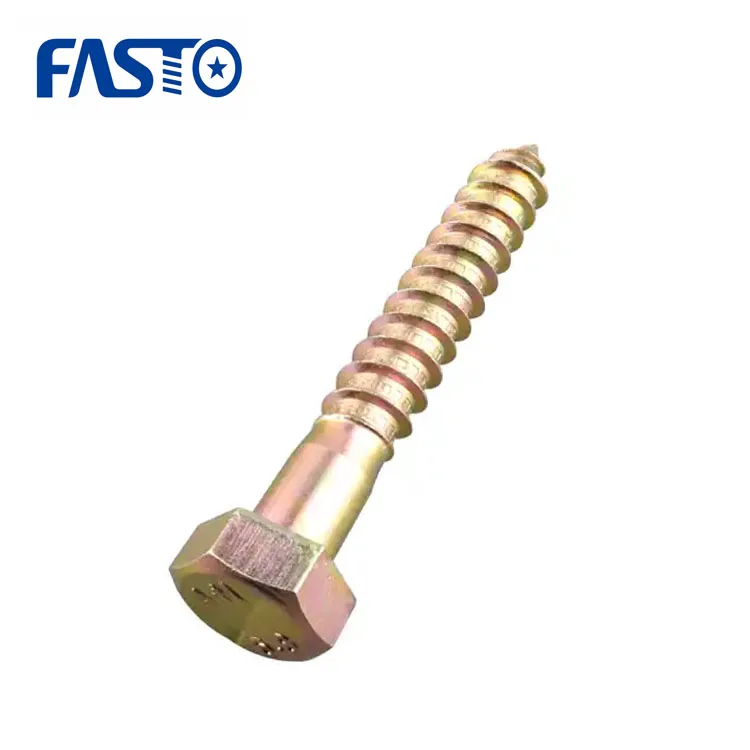 Customized Factory Supply Wood Construction Screw For Furniture DIN 571 Wood Screw Fasteners