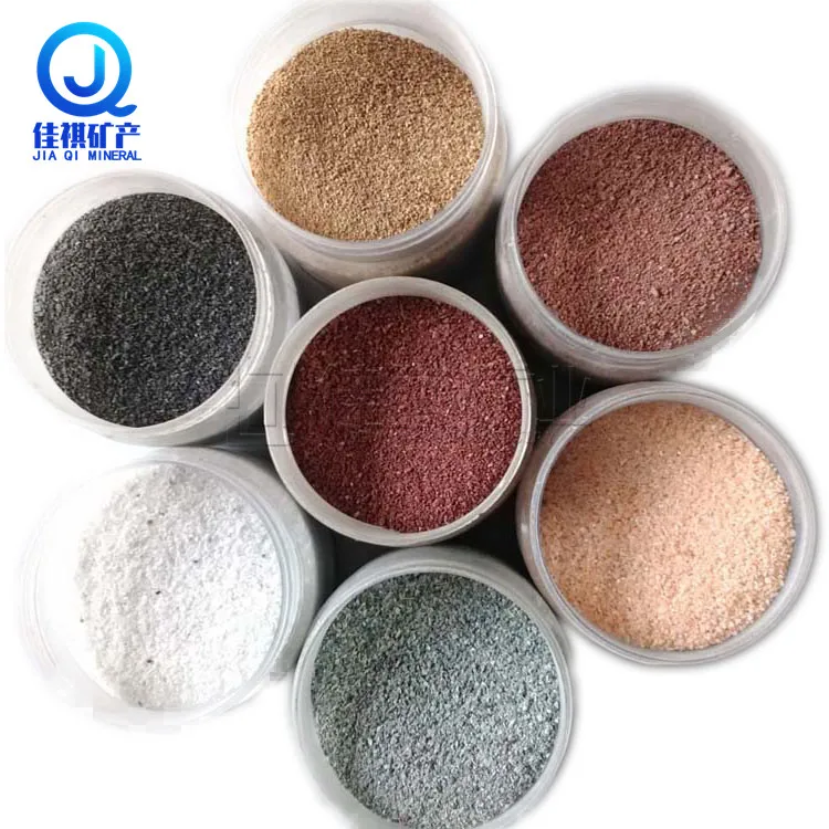
Different color sand 20-40mesh for playground 