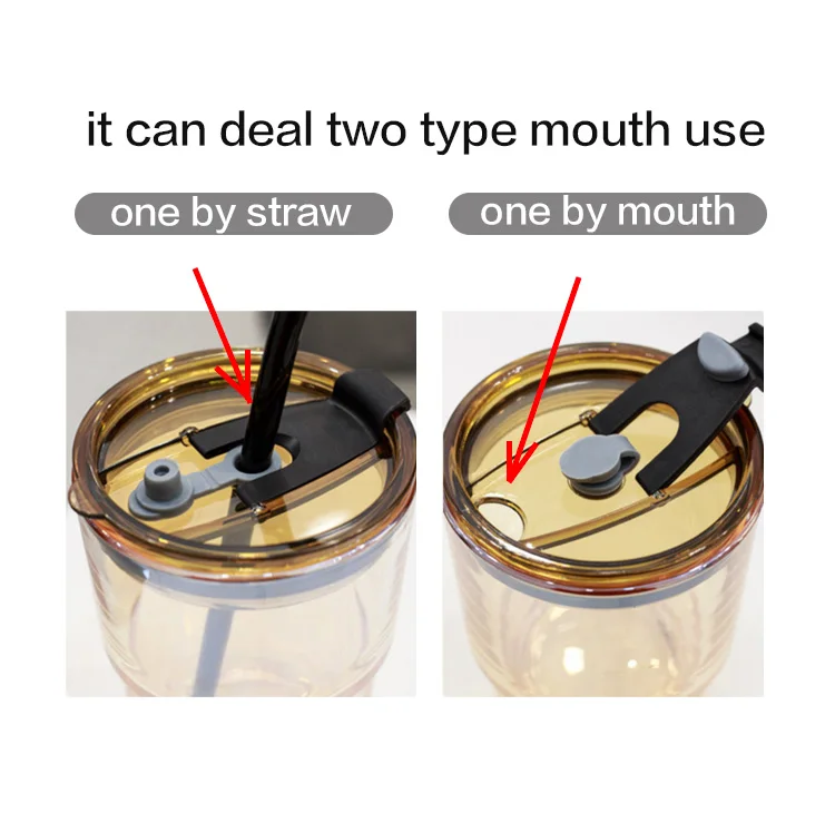 15oz glass coffee mugs travel tumbler with lid straw and Thermal insulation leather cover juice milk Water Drinking cup