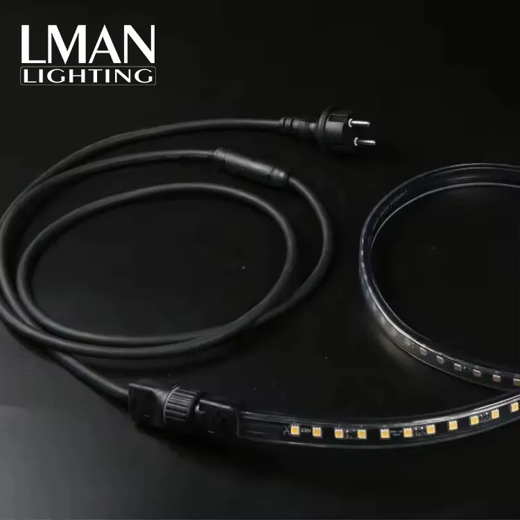 Низкая цена Smd2835 Светодиодная лента 180 светодиодов/м 11 Вт/м 12 мм Ширина светодиодная веревочная лампа IP67 водонепроницаемая