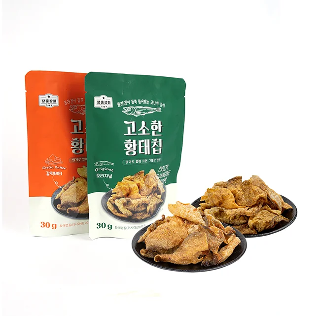 Seafood Healthy Seasoning Casual Single Package Bag Family Pack Natural Best Cod Selected Craftsmanship Crispy Fish Skin Snacks