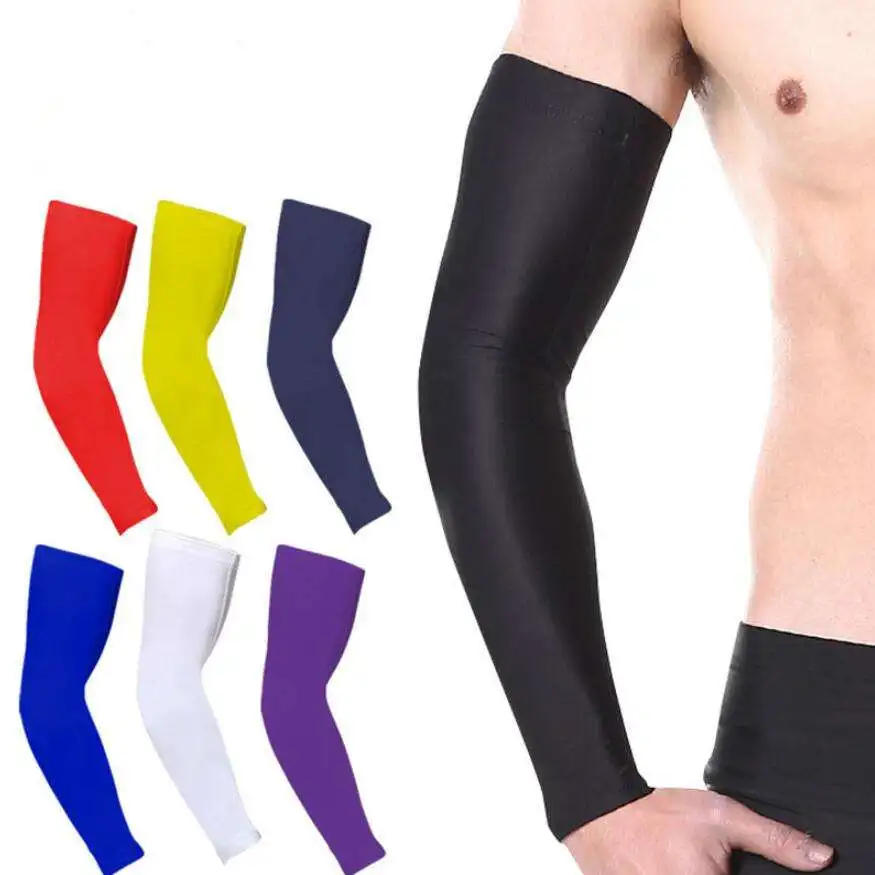 Customized Factory Price Fashion Outdoor Sports Cooling Compression Basketball Baseball Arm Cover Sleeve
