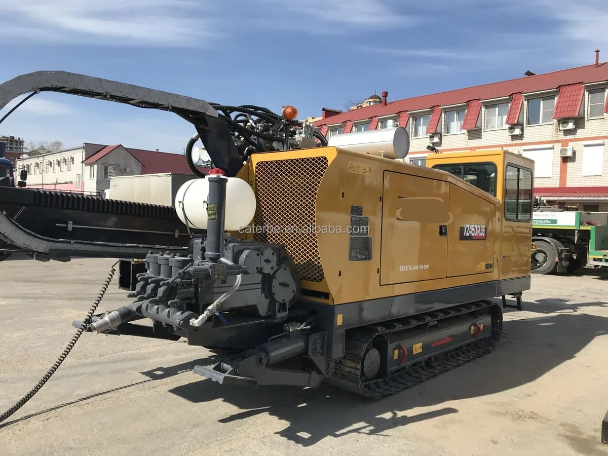 Многофункциональная горизонтальная направляющая дрель 13ton 960KN XZ450 Plus буровая техника