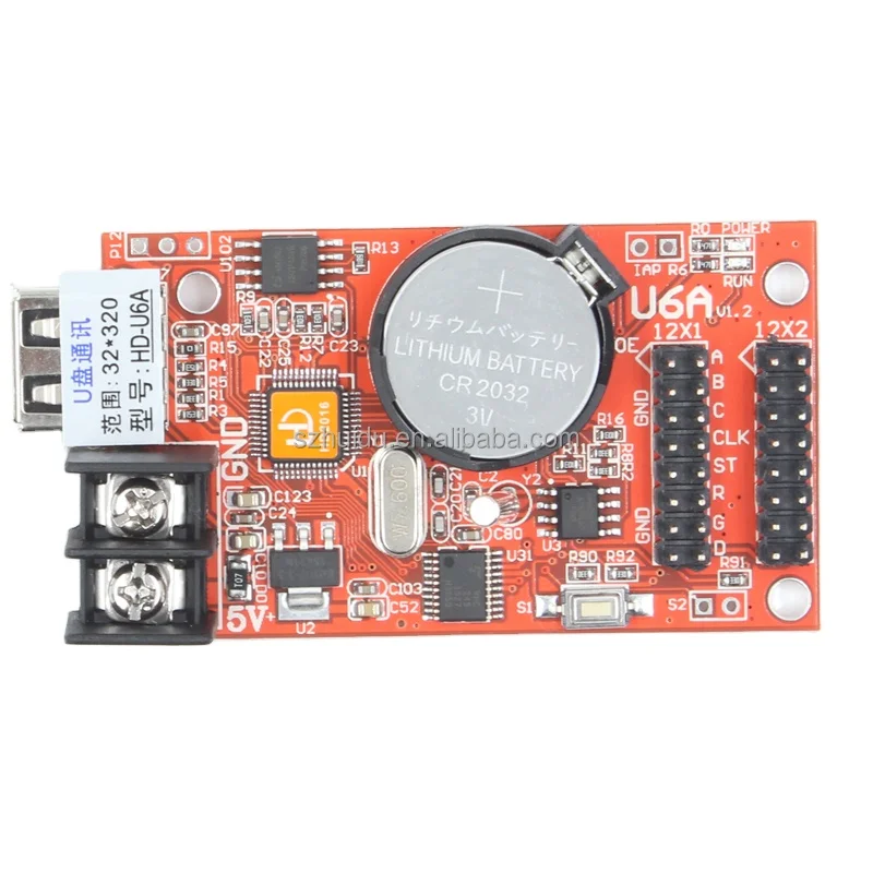 Huidu HD-U6A LED USB Control System LED P10 Display Controller