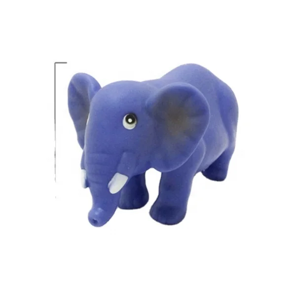 2023 Summer Baby Floating toy Toddler Animal rubber elephant bath toys