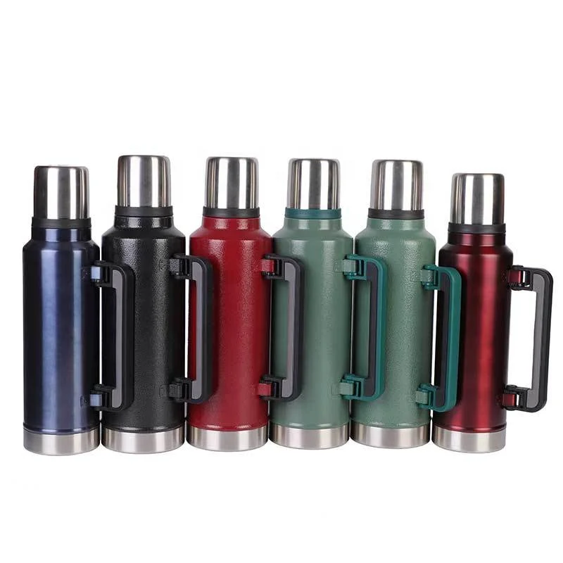 Wholesale 1.0L/1.4L/1.9L Stanley  copo termico outdoor travel water pot kettle south america insulation thermal flask bottle