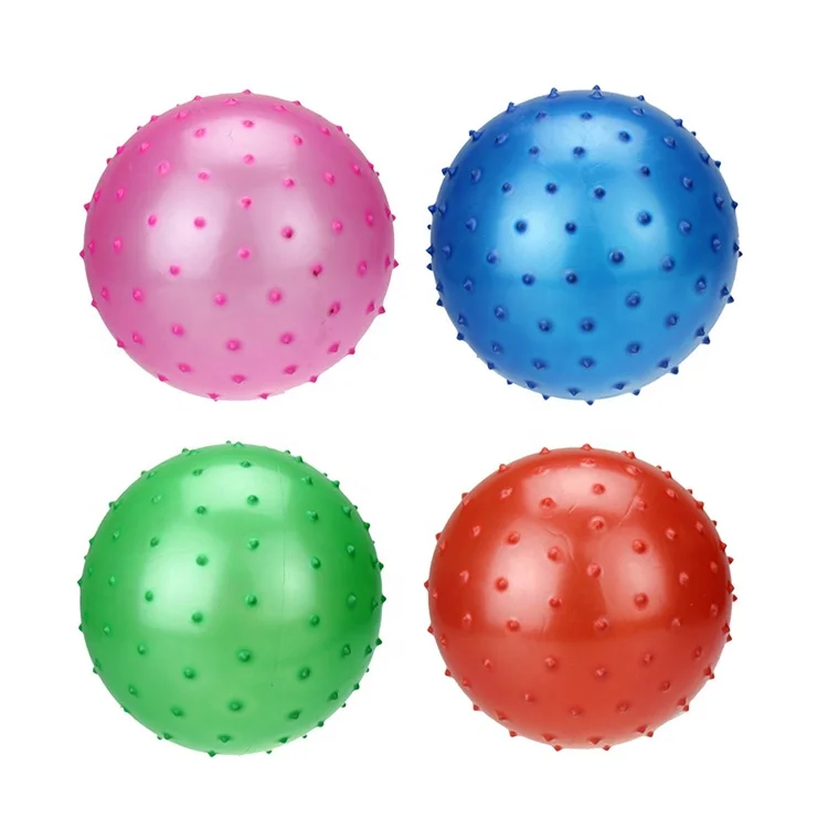Multifunctional Gymnastics Fitness Eco Friendly Peanut Spiky PVC Kids Games Toys Massage Ball Set