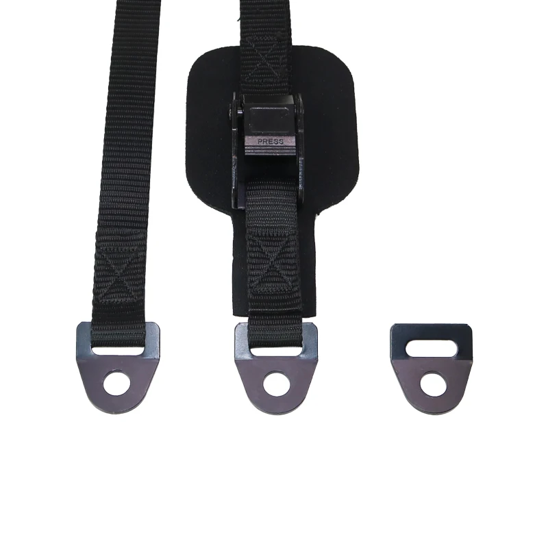 1 Inch 500Kg Breaking Strength Padded Cam Buckle Strap Tie Down Anchor Plate