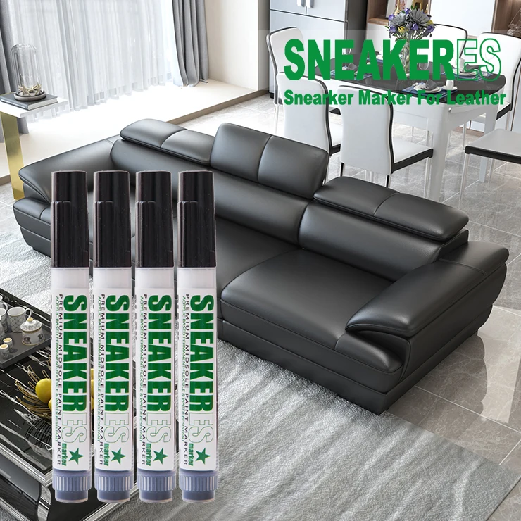 6mm white and black DIY shoe repair markers Acrylic based permanent Custom premium midsole paint marker for sneaker shoes
