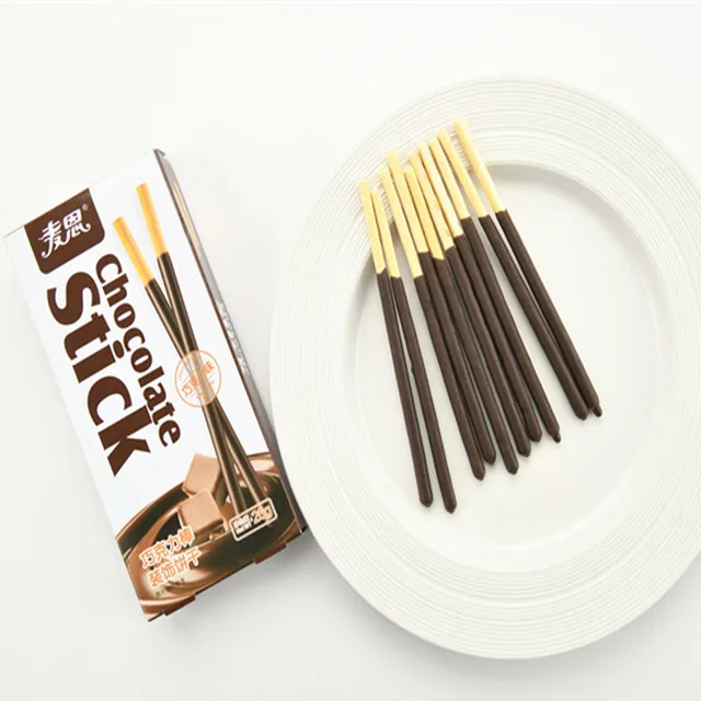 Вкусные палочки Бисквитное масло шоколадный вкус