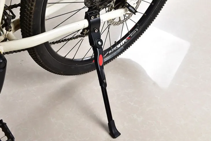 Universal Aluminum alloy bicycle side support tripod stand rack adjustable length