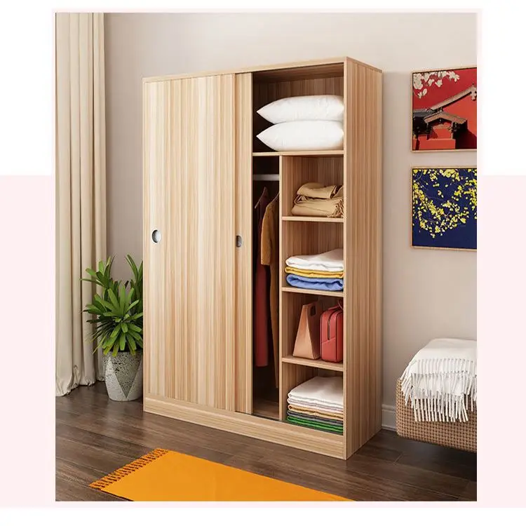YQ JENMW 2024 Modern Cheap Wooden China Bedroom Furniture Design Wardrobe