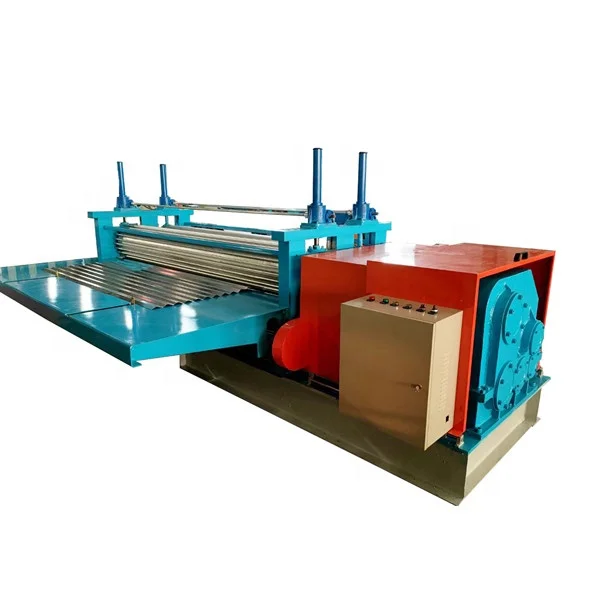 Indonesia popular drum horizontal barrel round wave roofing sheets profiling machine