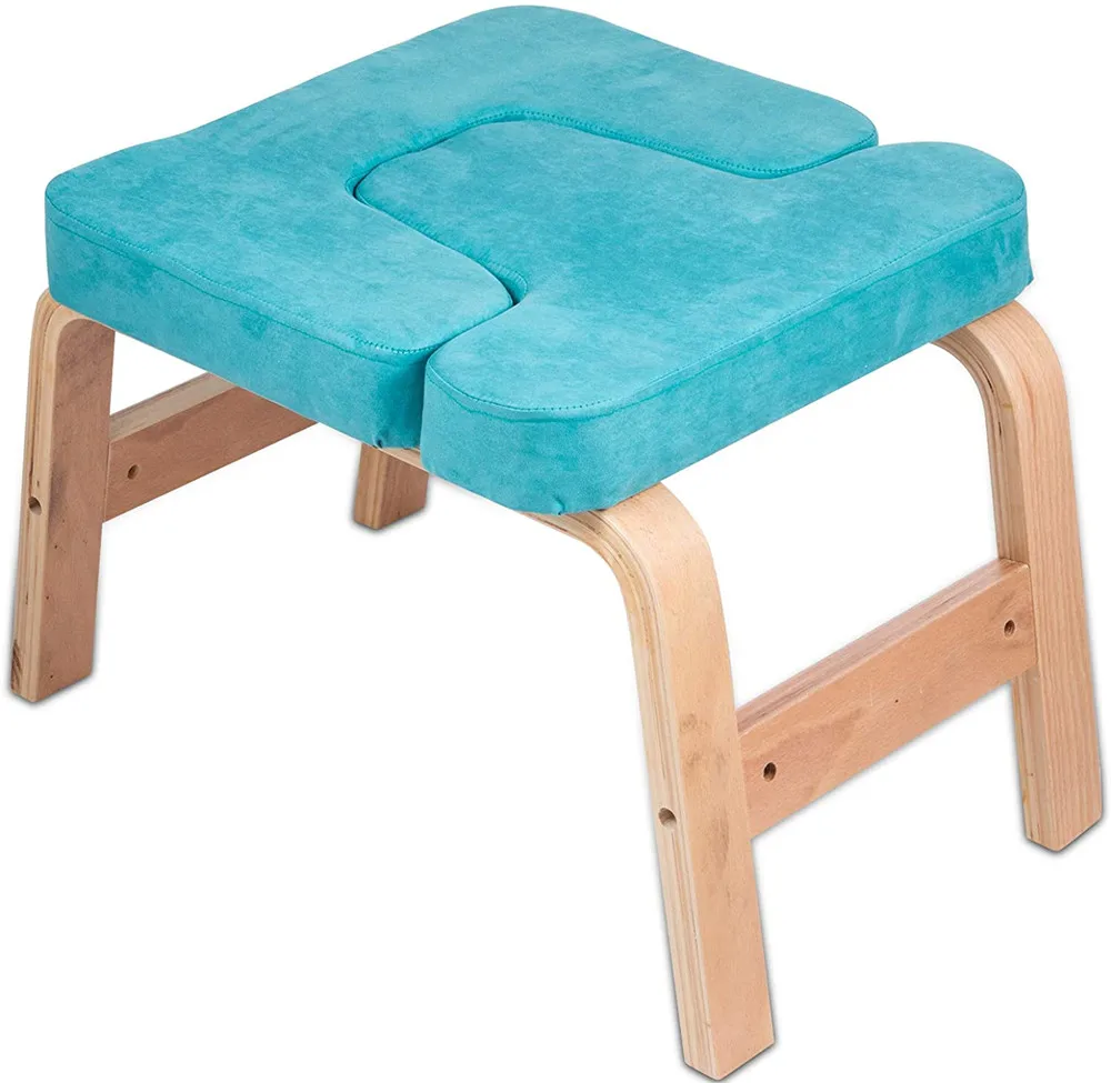 Стул для йоги Caoxian Hi Home с деревянными ножками и замшевыми бархатными подушечками