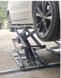 3200kg lift lift car with car hoist vehicle elevator scissor lift  with CE certification