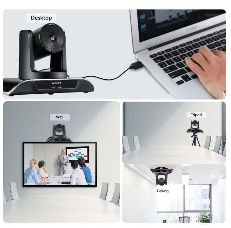 TEVO-VHD3U PTZ-оптика 3x камера 1080p 60fps USB 3 0/HDMI 1/2.8 'Sony CMOS видеокамера для прямой трансляции/онлайн-обучения