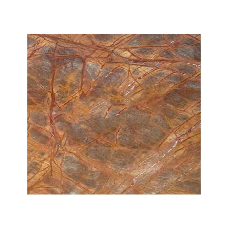 Best Decorative Flower Design Forest Brown Marble Stone For Construction At Cheap Price On Bulk Order From India