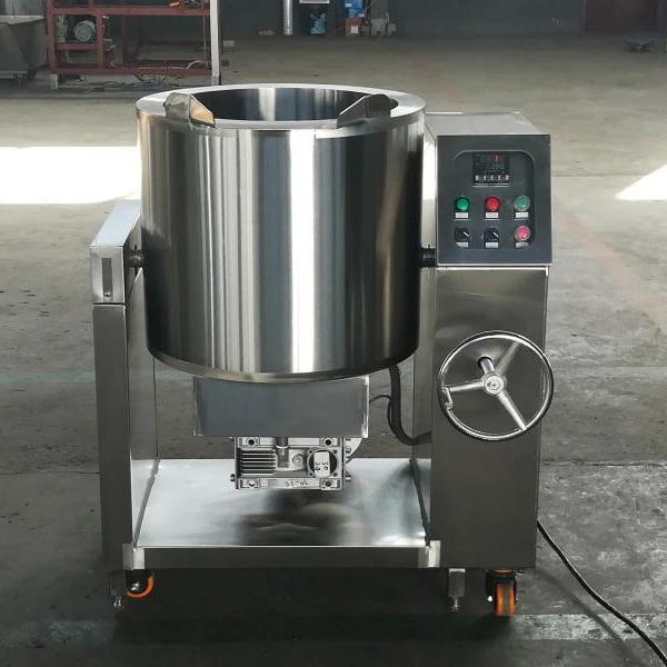 High Efficiency Easy Operation Tiltable Electric and Gas Heating Pot For Tomato paste/tomato ketchup