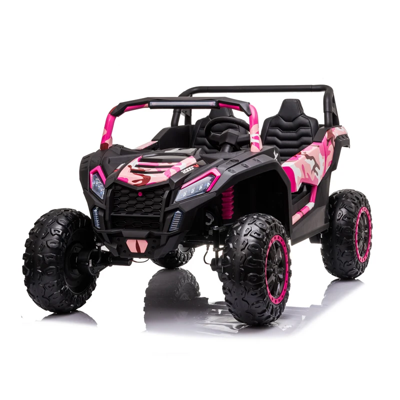 2021 new design cool children electric ride on car double seats 24v kids battery powered plastic toy ride on buggy