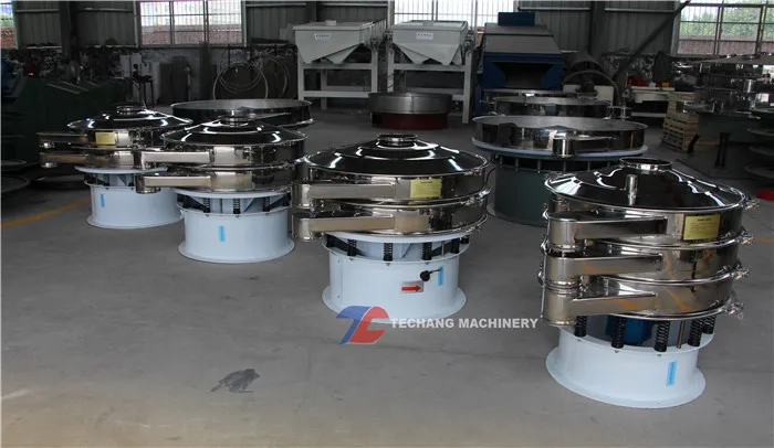 Stainless Steel Grading Sieve Vibrating Screen Machine for Light Industry