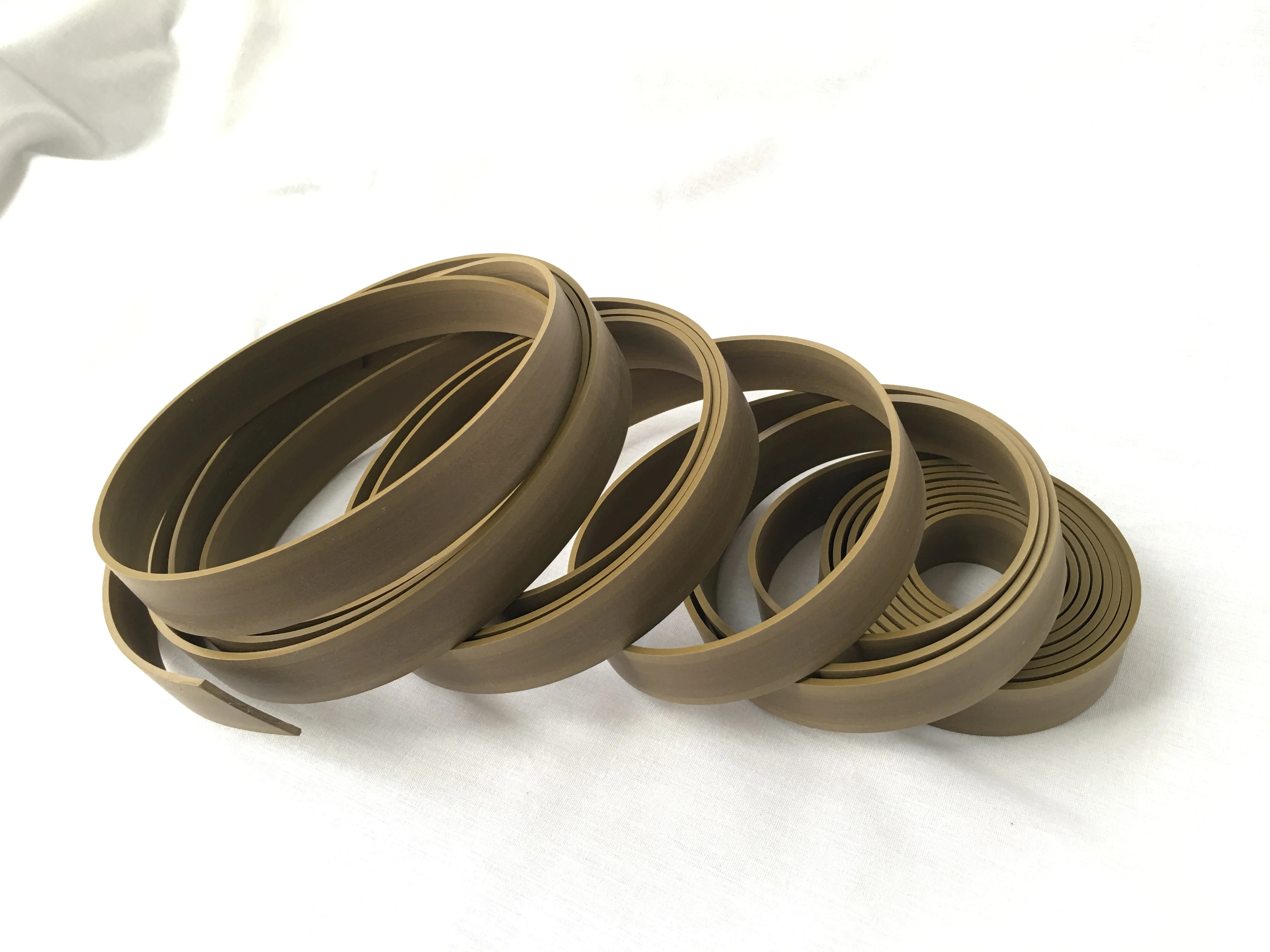 hydraulic cylinder seal 40% bronze carbon PTFE soft hard guide tape strip