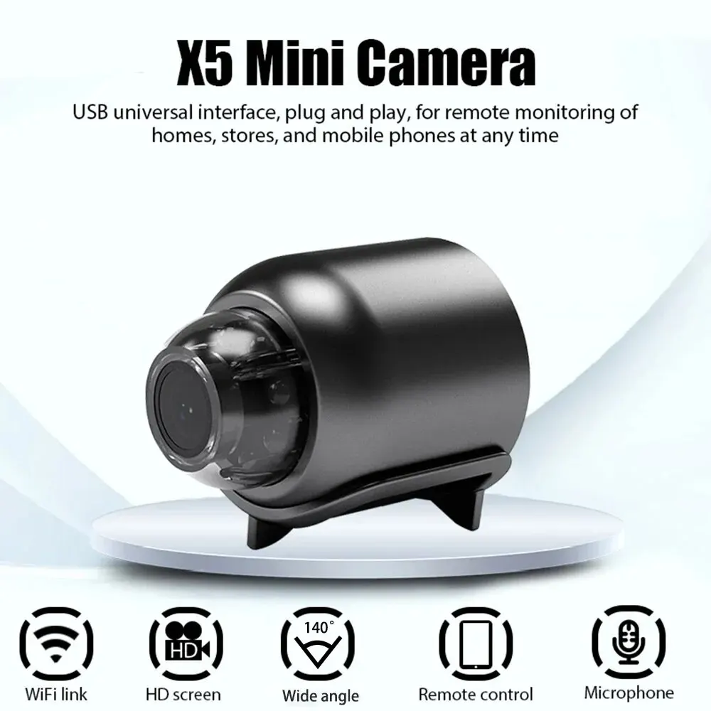 Mini Camera Wireless Wifi 1080P Surveillance Security Night Vision Motion Detect Camcorder Baby Monitor Camera