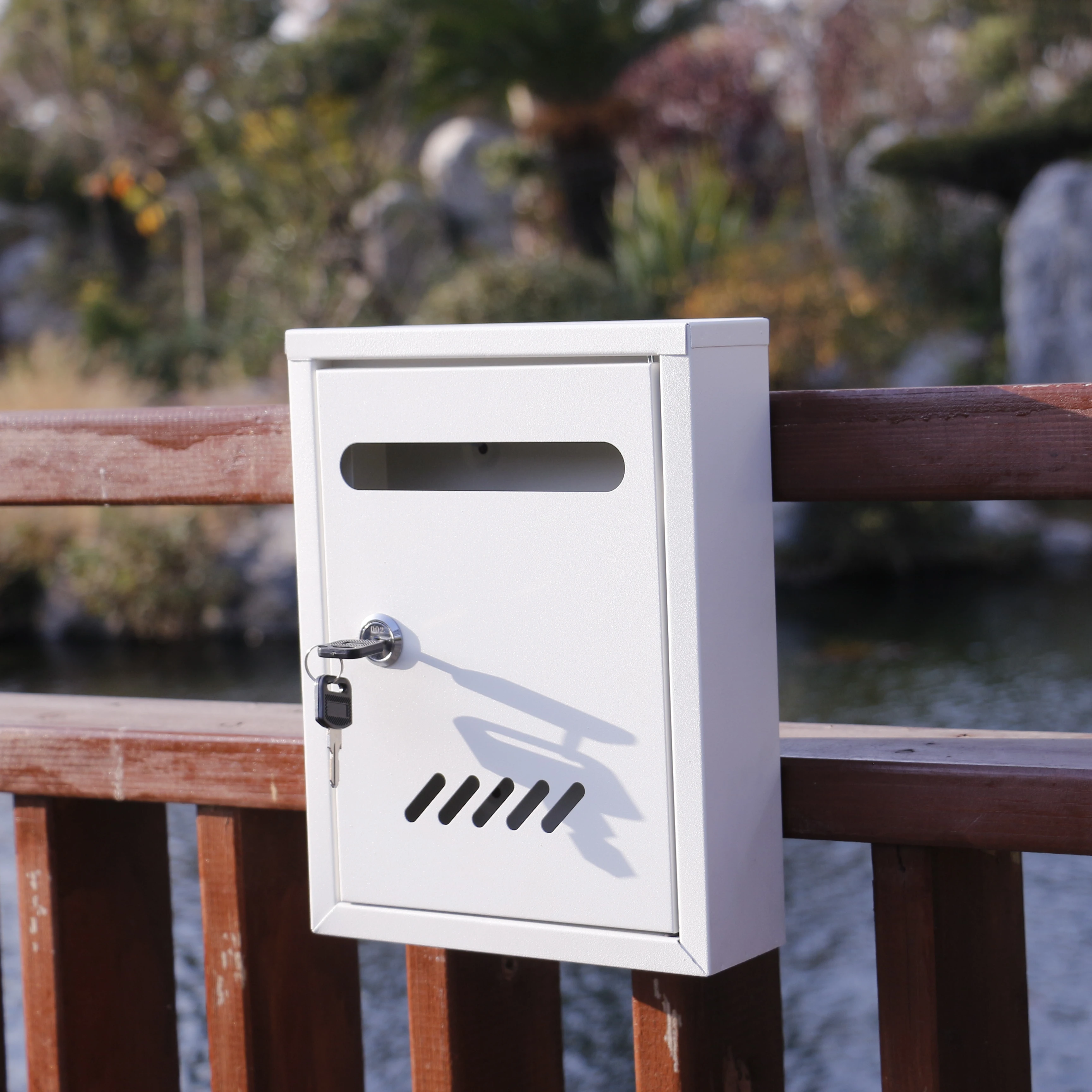 Высококачественный металлический почтовый ящик на входной двери наружный и бытовой для писем настенный