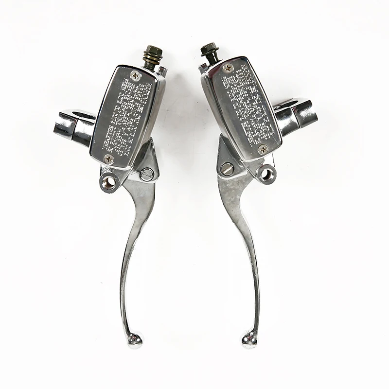 Electric motorcycle hydraulic cycle disc brake active pump brake caliper clutch master cylinder lever
