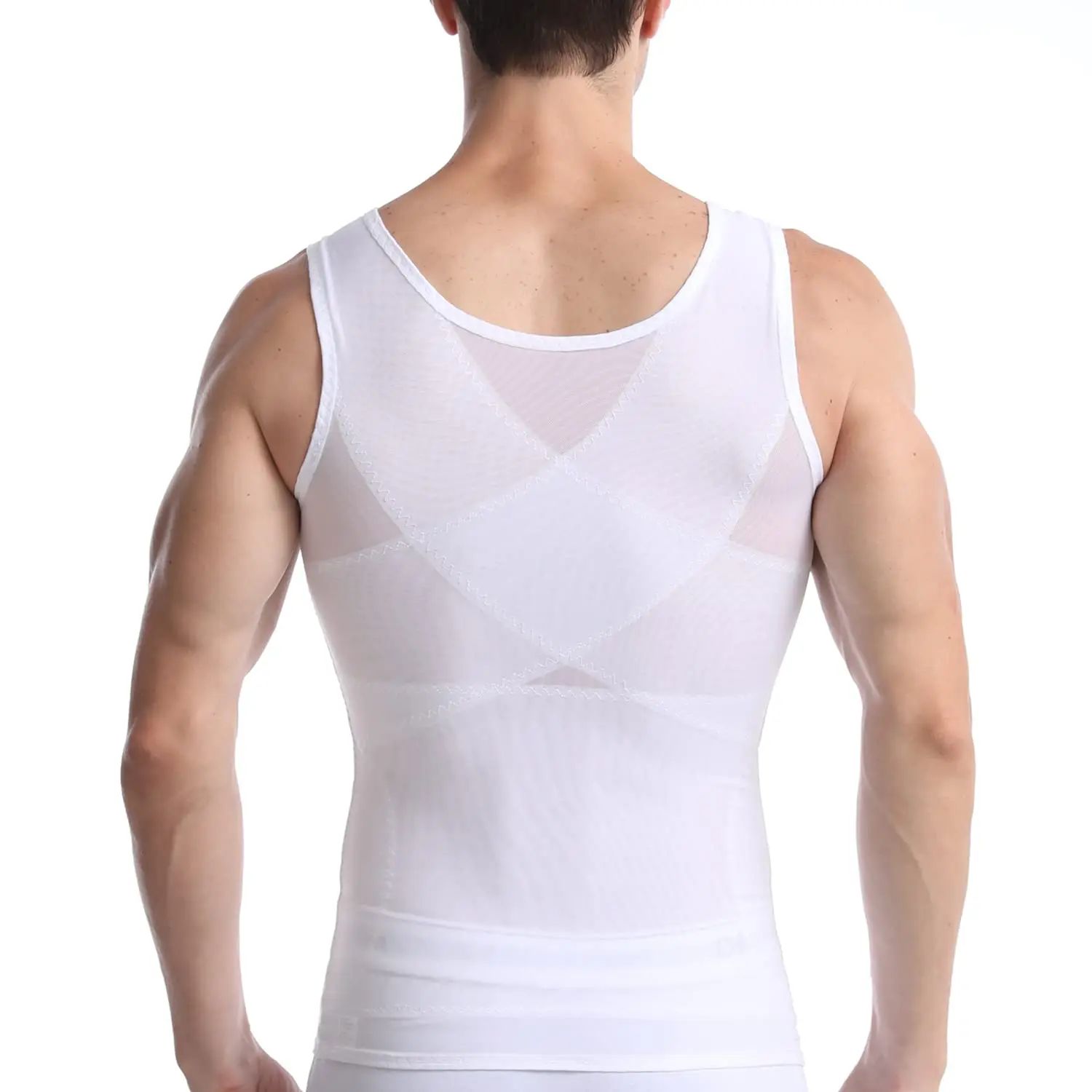 wholesale Products Body Shaper Vest Shirt Compression Shirt Tank Top Shapewear compression tank top for men
