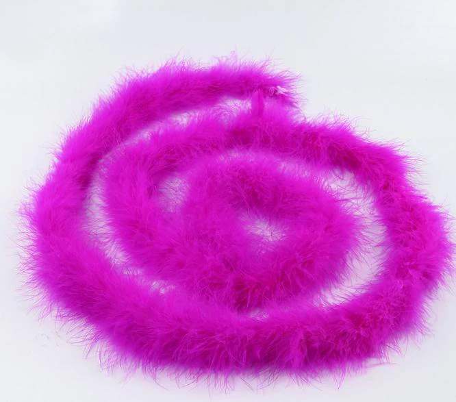 Promotion Turkry Marabou Feather Boa Colourful Turkey Feather Strip