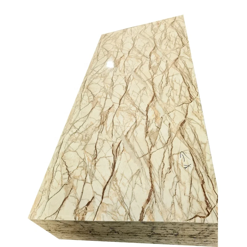 High glossy pvc marble sheet waterproof acrylic plastic sheet