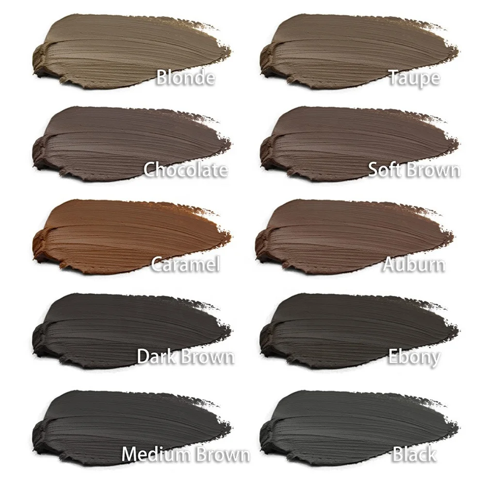 
Long Lasting Waterproof Eyebrow Pomade Gel,Eyebrows Enhancers Smooth Eye Brow Makeup 