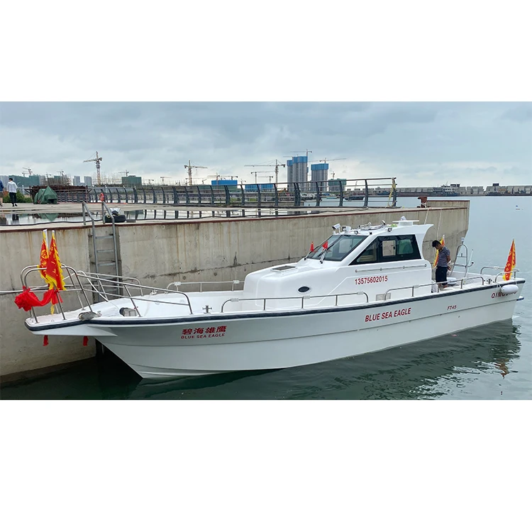 High speed Commercial Fishing panga Boat with inboard engine