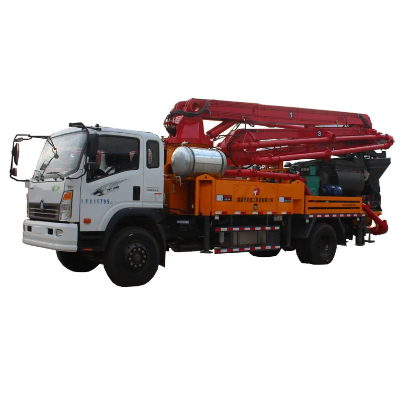 direct sale Concrete Spreader Dongfeng Chassis palcing boom truck mixer pump villa batch plant (1600656182115)