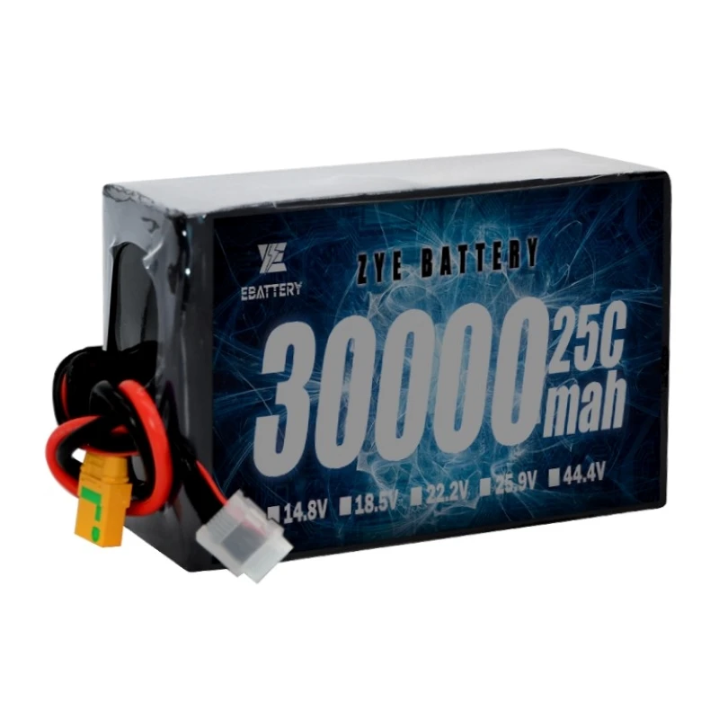 14.8V 22.2V Lithium Ion Battery 5000mah 5500mah 22000mah Lipo Battery Pack 4S 6S 60C Li-ion Battery
