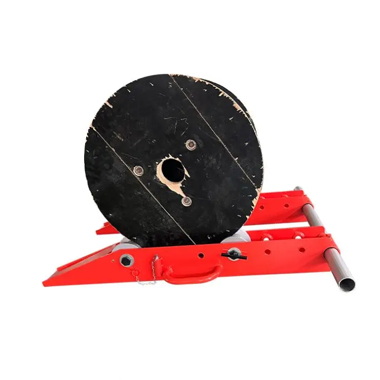 Cable drum unwinder is the Cable Reel Rotator that provides a simple method to support reels for trouble-free dispensing